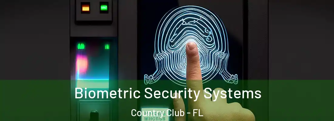  Biometric Security Systems Country Club - FL