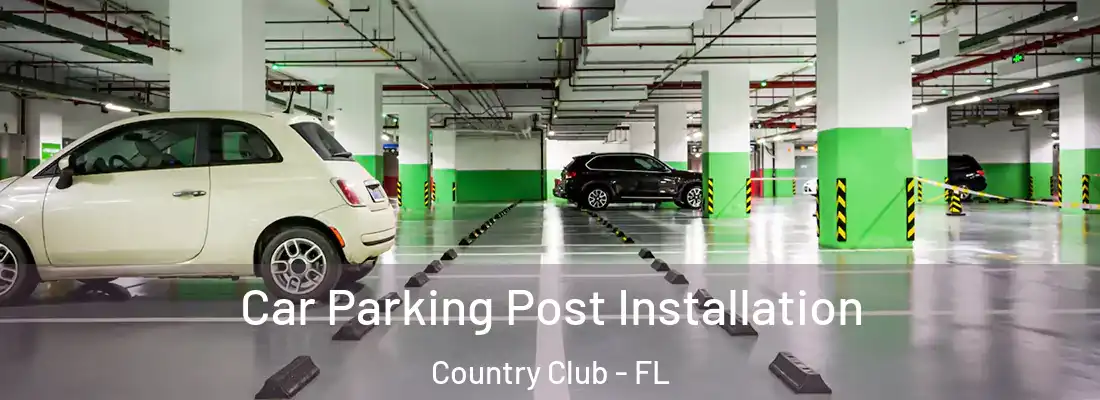  Car Parking Post Installation Country Club - FL
