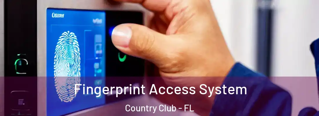  Fingerprint Access System Country Club - FL