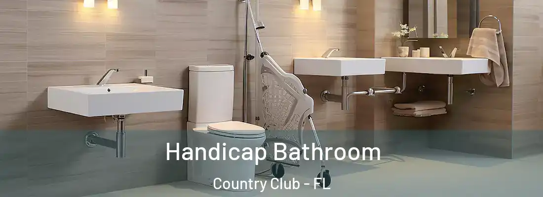 Handicap Bathroom Country Club - FL